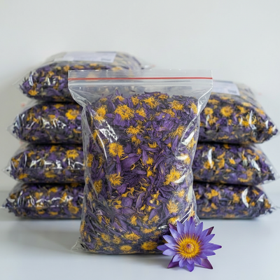 Dried BLUE LOTUS Nymphaea Caerulea Organic Flowers Tea