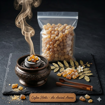 Natural Frankincense Resin (Boswellia Serrata) - 100% Pure Wildharvested Tears