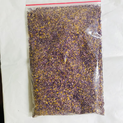 Bulk Pre-Ground Blue Lotus Petals & Stamens (5kg) - Premium Nymphaea Caerulea Botanical Mix | Ceylon Herbs