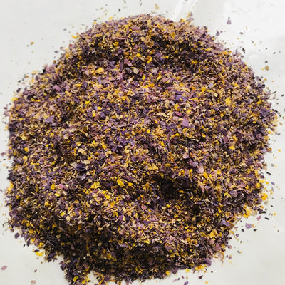 Bulk Pre-Ground Blue Lotus Petals & Stamens (5kg) - Premium Nymphaea Caerulea Botanical Mix | Ceylon Herbs