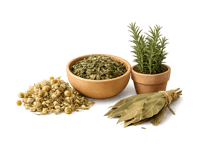 Dried leaves